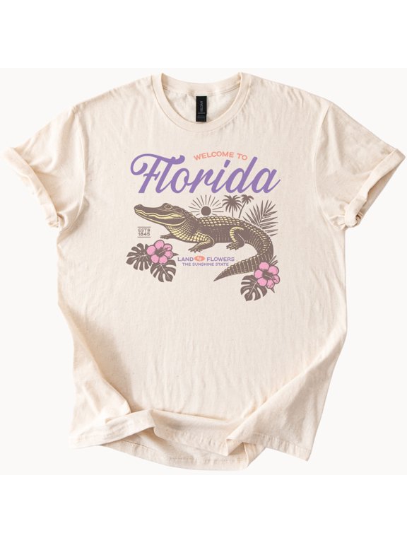 Florida Gator Sunshine State Alligator T-Shirt