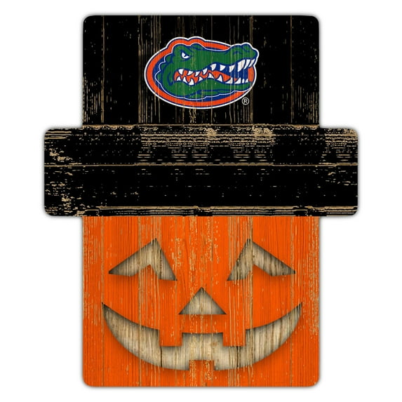 Florida Gators 12" x 12" Jack-O-Lantern Display
