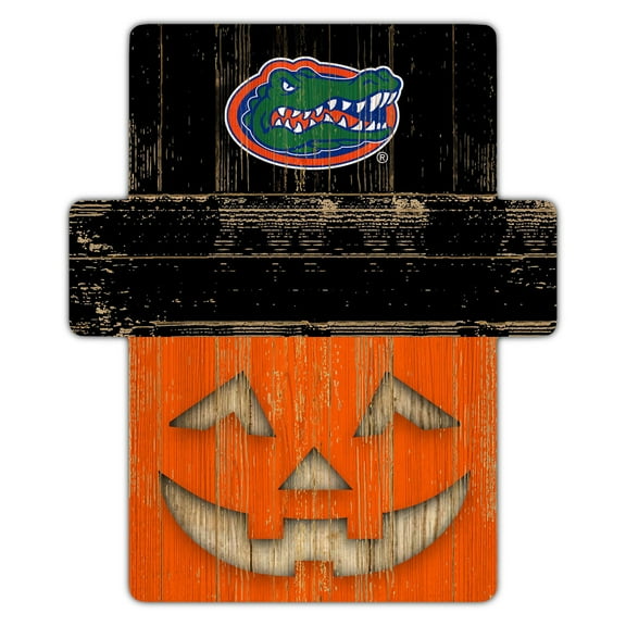 Florida Gators 12" x 12" Jack-O-Lantern Display