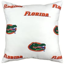 Florida Gators 16" Decorative Pillow - White
