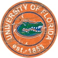 thumbnail image 1 of Florida Gators 23.5" Distressed Round Sign, 1 of 2
