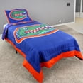 thumbnail image 1 of Florida Gators 3 Pc Reversible Cotton Comforter Set, 1 Comforter, 2 Shams, King, 1 of 8