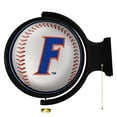thumbnail image 1 of Florida Gators Baseball 21'' x 23'' Rotating Lighted Wall Sign, 1 of 3