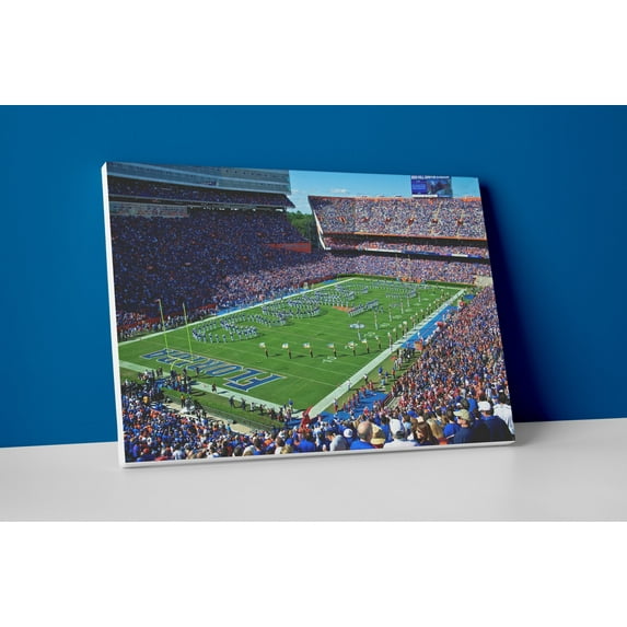 Florida Gators Football Stadium Poster or Wrapped Canvas
