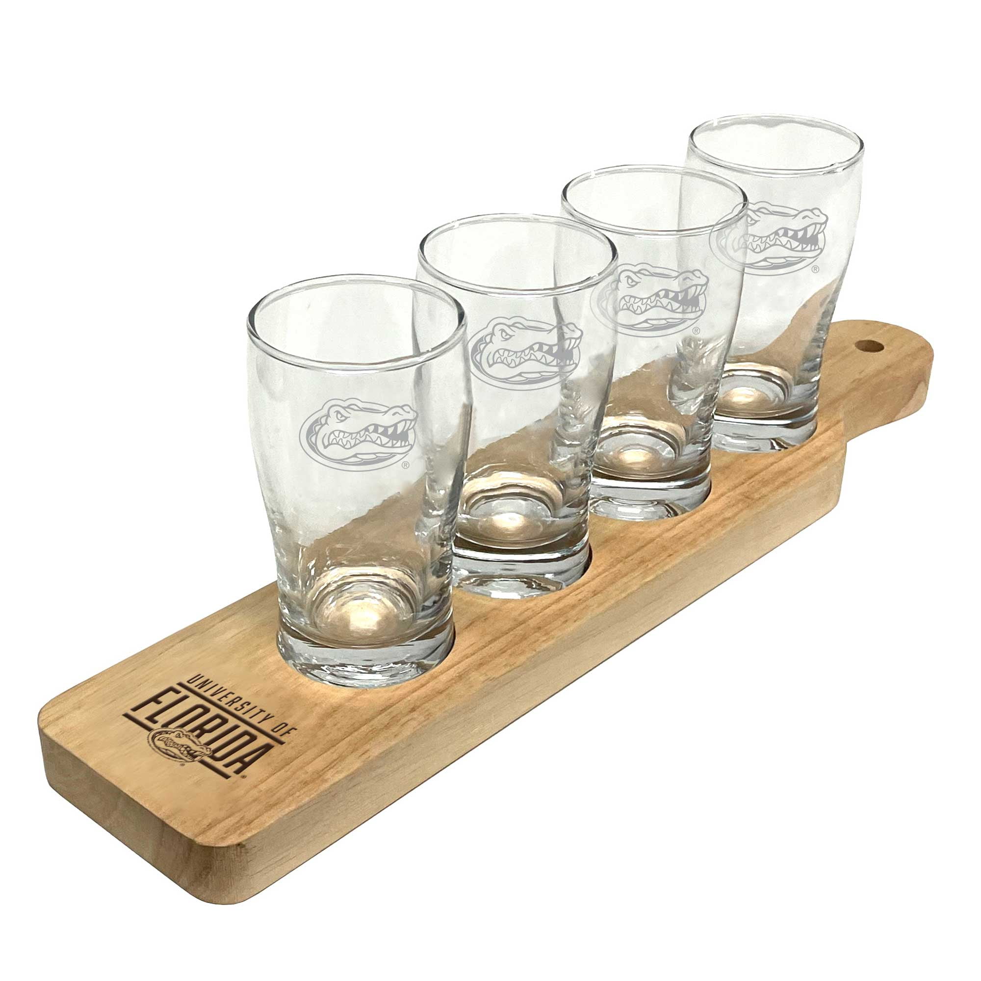 Florida Gators FourPack Beer Flight Glass Set