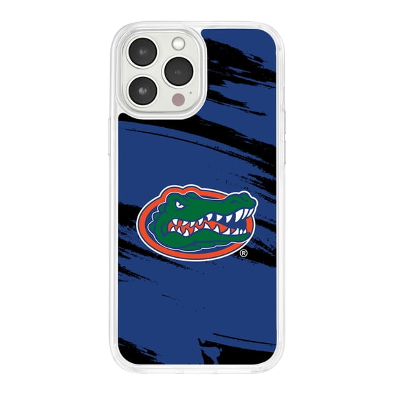 Florida Gators HD Phone Case Compatible with MagSafe Apple iPhone 15 Plus (Paint Stripe) by Affinity Bands