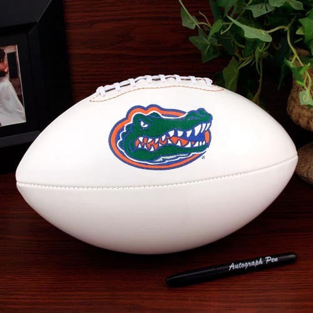 Gator Ball Joe Haden Signed Florida Gators Official Logo Football