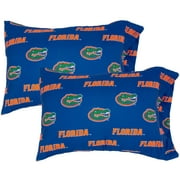 Florida Gators Pillowcase Pair, Standard, 20" x 30" (2 Standard Pillowcases)