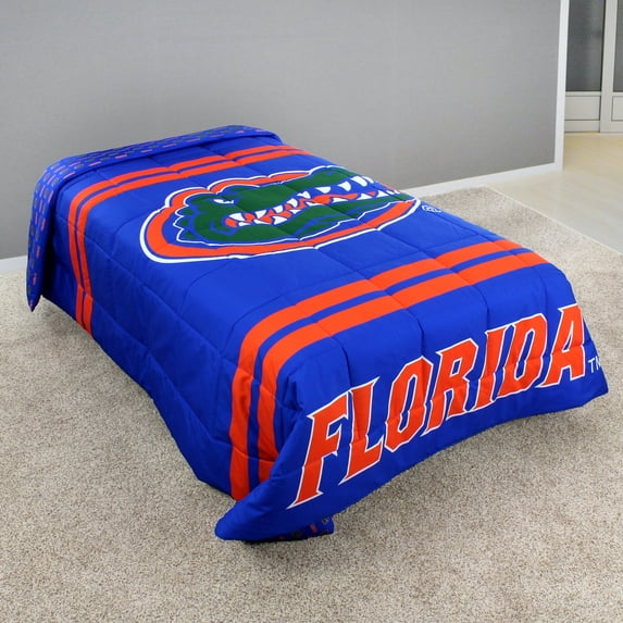 Florida Gators Reversible Big Logo Soft and Colorful Comforter, Twin