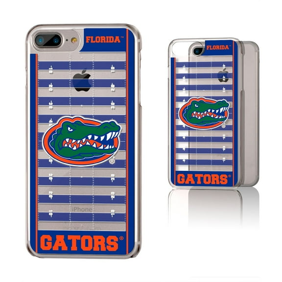 Florida Gators iPhone Clear Football Field Design Case