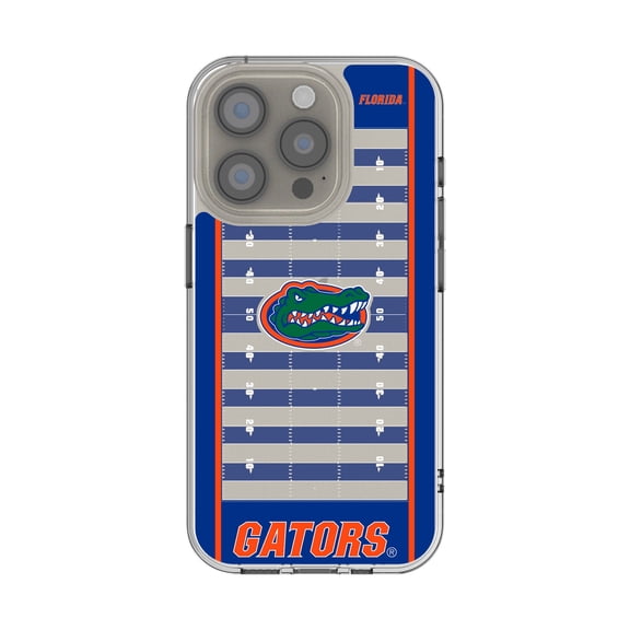 Florida Gators iPhone Clear Football Field Design Case