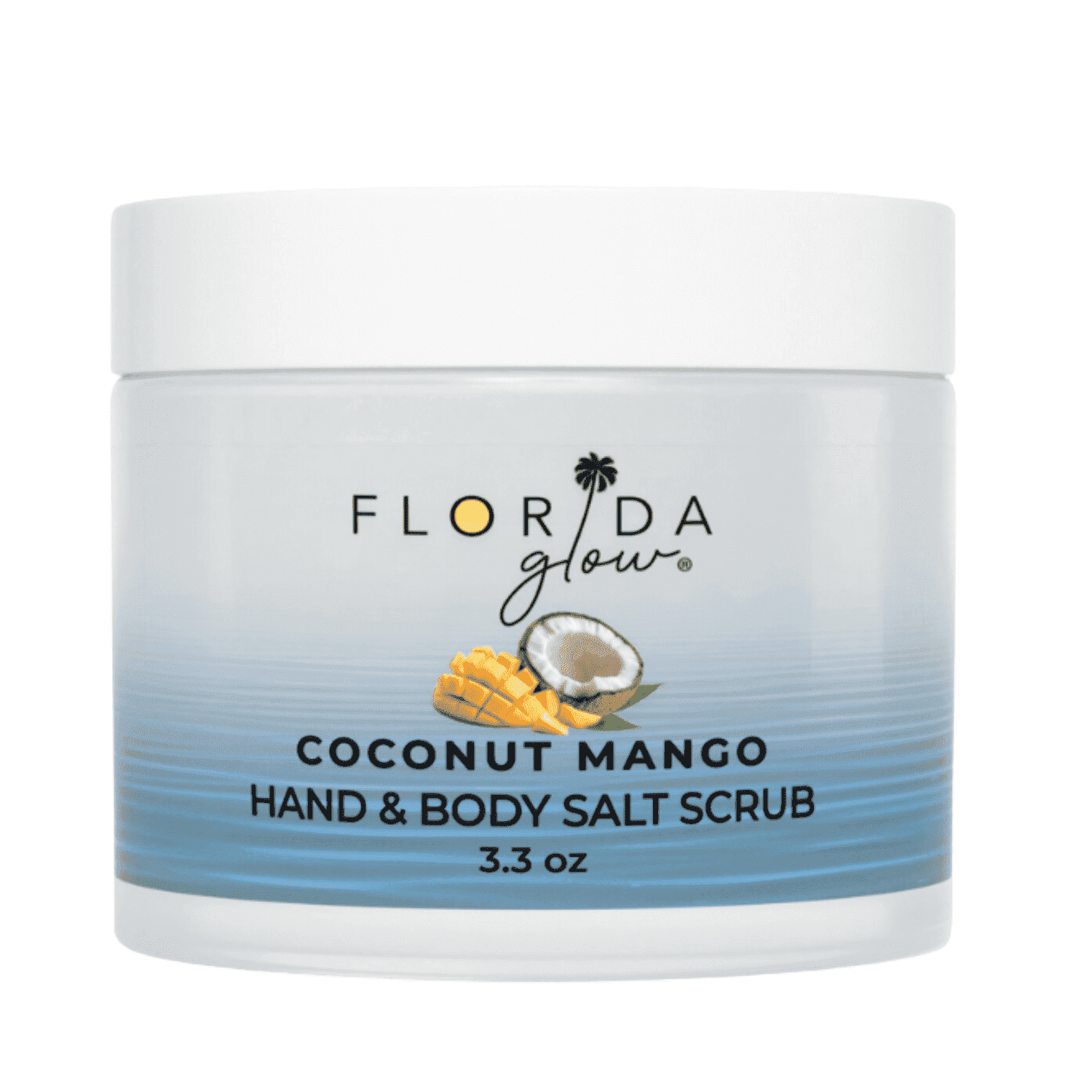 Florida Glow Original Salt Scrub, Exfoliating Body Scrub with Marine ...