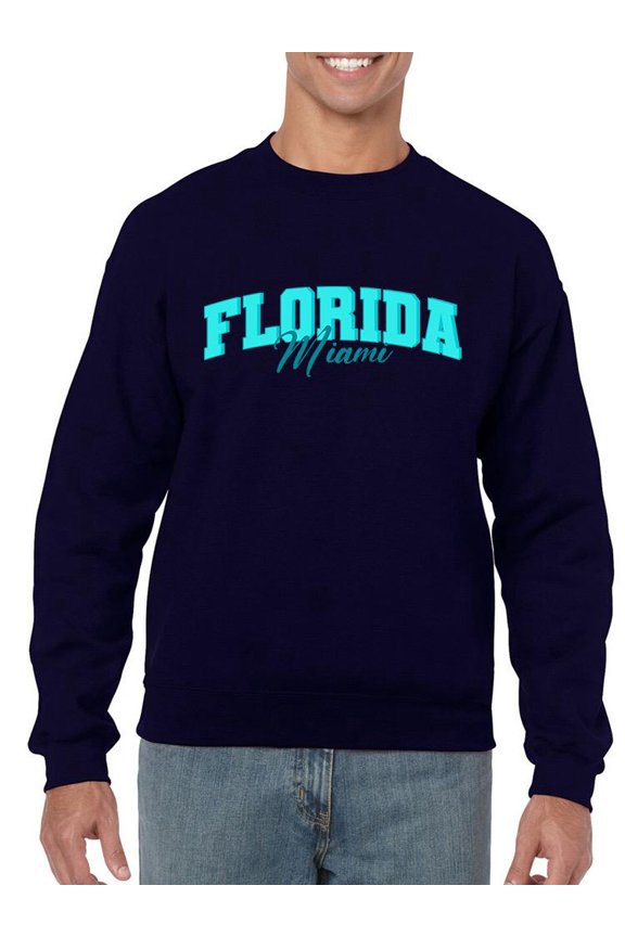 Florida Gothic Font. Sweatshirt Men -Image by Shutterstock, Male 4X-Large