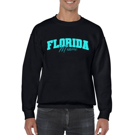 Florida Gothic Font. Sweatshirt Men -Image by Shutterstock, Male Small