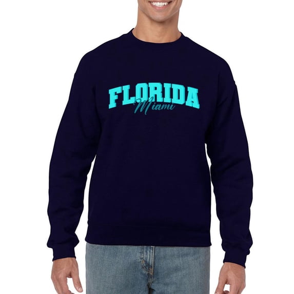Florida Gothic Font. Sweatshirt Men -Image by Shutterstock, Male Small