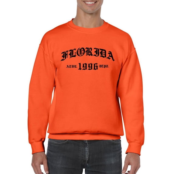 Florida Gothic Font Sweatshirt Men -Image by Shutterstock, Male x-Large