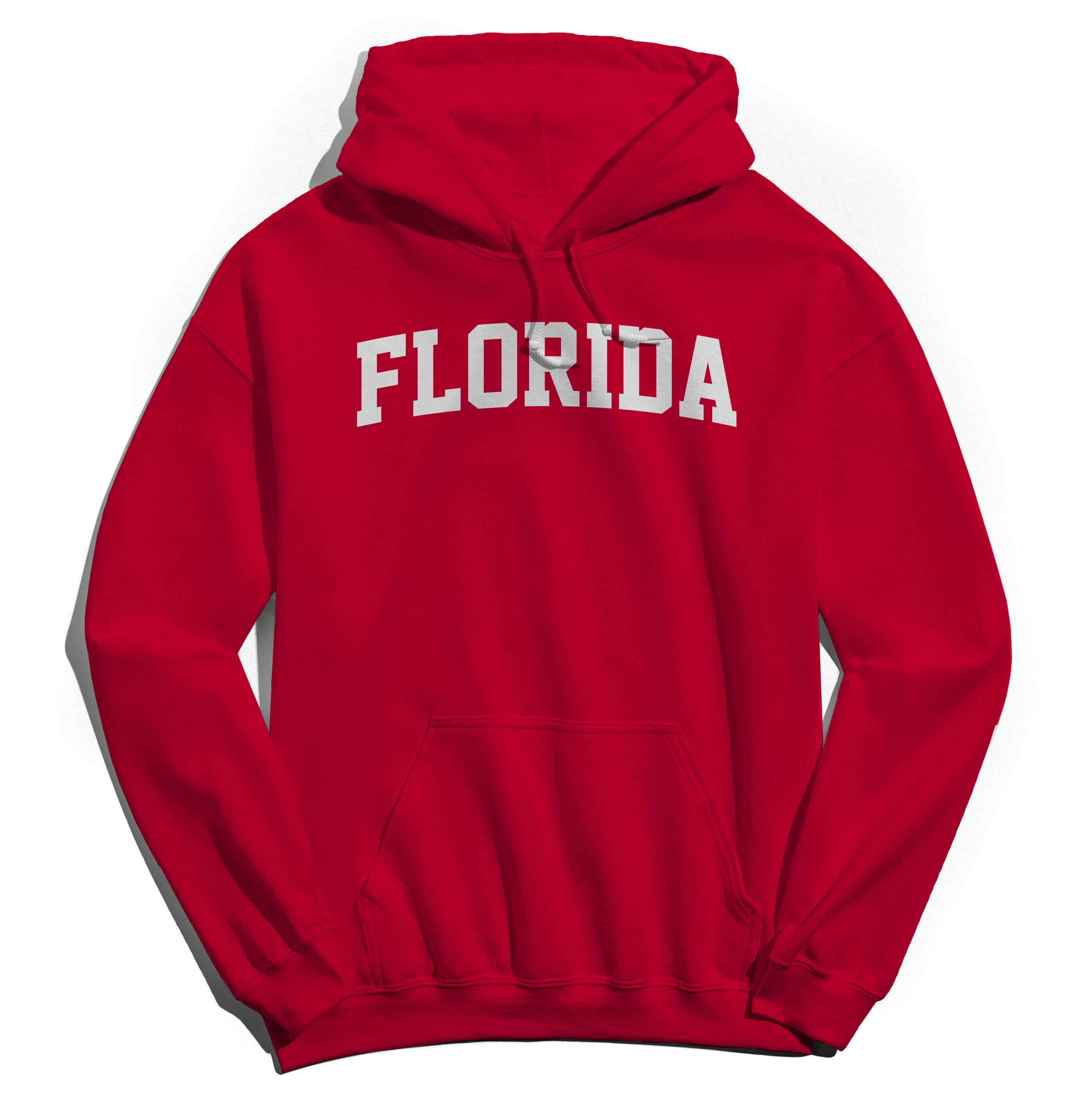 Florida Graphic Purple Men's Cotton Pullover Hoodie - Walmart.com