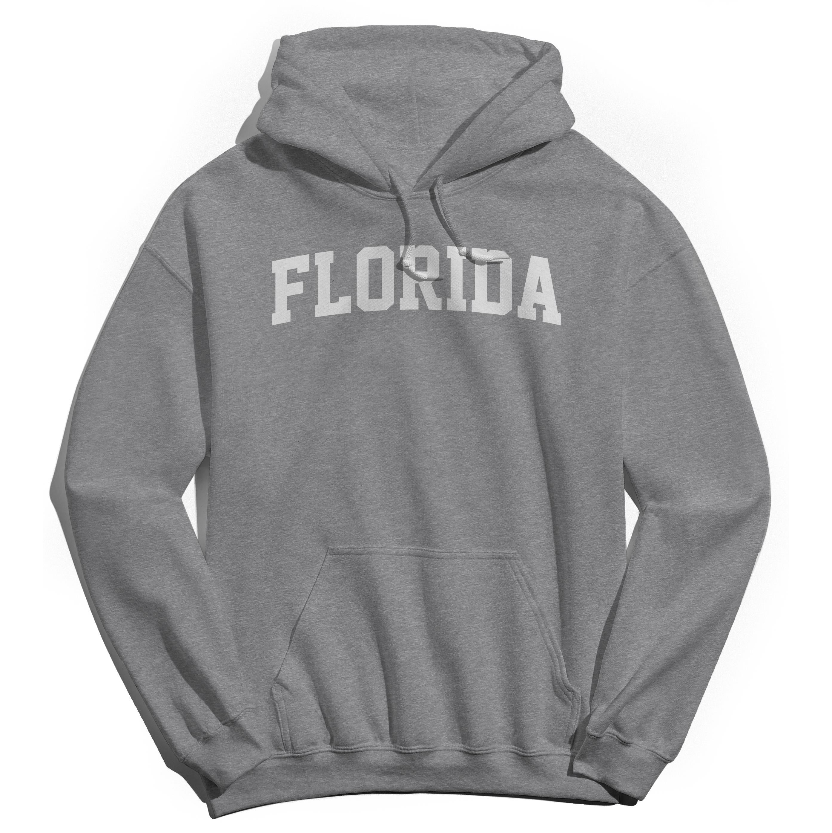 Florida Graphic Purple Men's Cotton Pullover Hoodie - Walmart.com