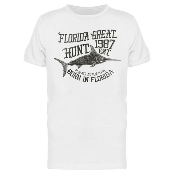 Florida Great Hunt T-Shirt Men -Image by Shutterstock, Male x-Large