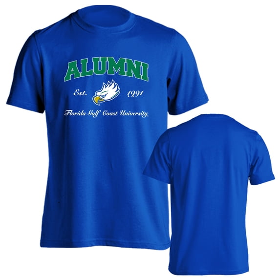 Florida Gulf Coast University Eagles Alumni Proud Graduate Short Sleeve T-Shirt