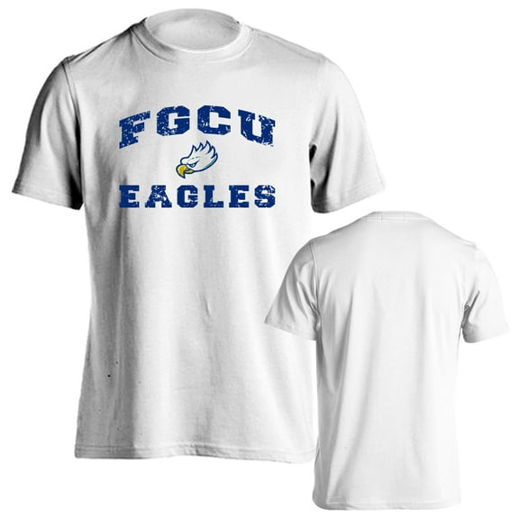 Florida Gulf Coast University Eagles Distressed Retro Short Sleeve T-Shirt