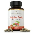 thumbnail image 1 of Florida Herbal Pharmacy, Jujube Fruit Extract Capsules 10:1 (120 Capsules) 500 mg per Capsule, 1000 mg Serving, 1 of 5