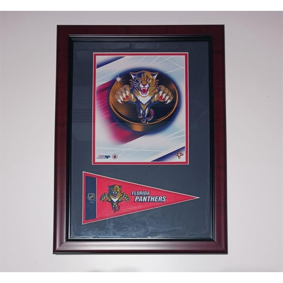 Florida - Hockey 12x18 Pennant Frame