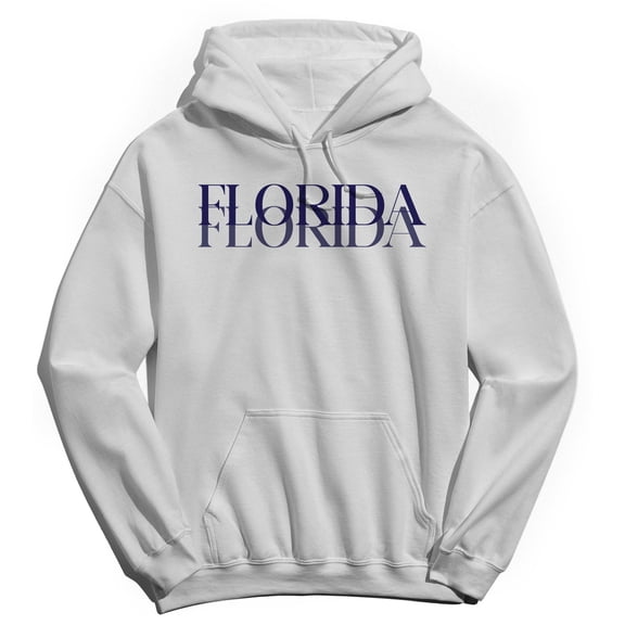 Florida Humor Graphic White Men's Crewneck Sweatshirt Hoodie