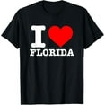 thumbnail image 1 of Florida - I Love Florida - I Heart Florida T-Shirt, 1 of 4