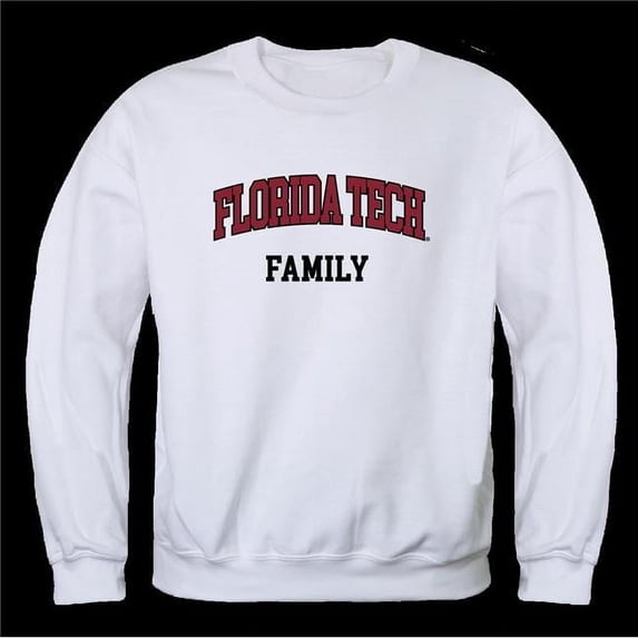 Florida Institute of Technology Panthers Family Crewneck Sweatshirt, White - Small