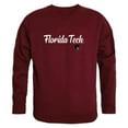 thumbnail image 1 of Florida Institute of Technology Script Crewneck T-Shirt, Maroon - Large, 1 of 1