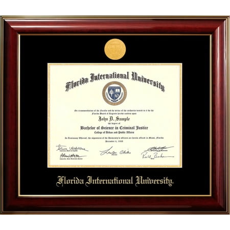 Florida International University Classic Diploma Frame