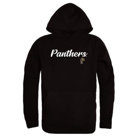 Florida International University Mens Script Hoodie, Black - Medium