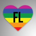 thumbnail image 1 of Florida LGBT Pride State 2-Pack Decal Sticker 3.25 Inches UV Resistant Laminate | PD829, 1 of 1