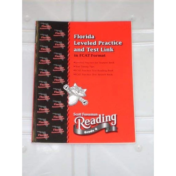 Pre-Owned Florida Leveled Practice and Test Link in FCAT Format (Grade 4) Paperback