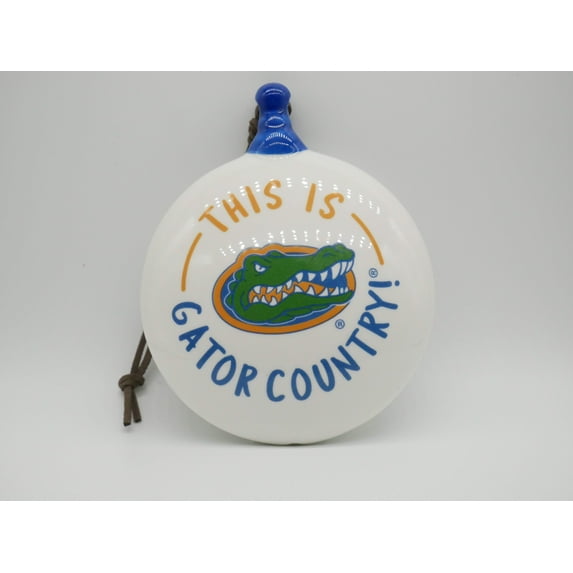 Florida Logo Ceramic Puff Ornament