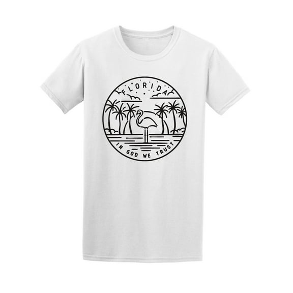 Florida Logo T-Shirt Men -Image by Shutterstock, Male 3X-Large