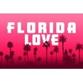 thumbnail image 1 of Florida Love, Palm Trees (12x18 Wall Art Poster, Room Decor), 1 of 3