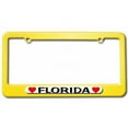 thumbnail image 1 of Florida Love with Hearts License Plate Tag Frame, Multiple Colors, 1 of 1