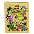 thumbnail image 1 of Florida Map Embossed Photo Album 200 Photos / 4x6, 1 of 1