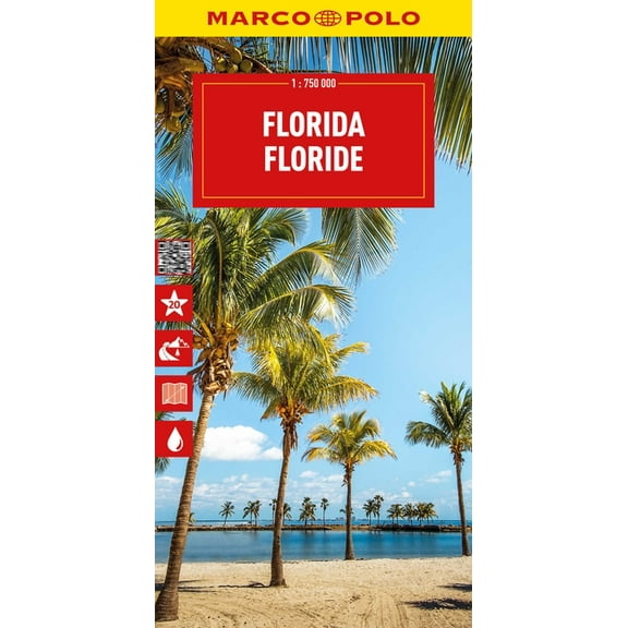 Marco Polo Maps Florida Marco Polo Map, (Paperback)