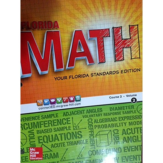 Pre-Owned Florida Math Course 2 Volume 2 Paperback