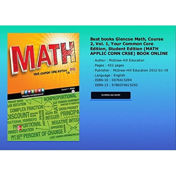 Pre-Owned Florida Math "Your Florida Standards edition" Cour Paperback