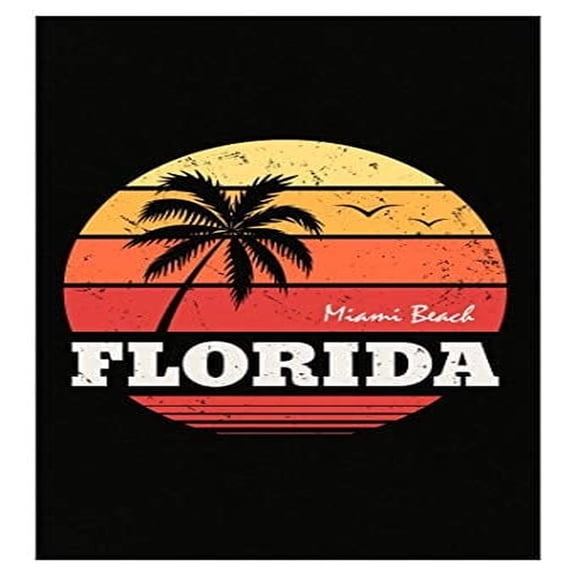 Florida Miami Beach Poster - 13x19 - Wall Decor Gift