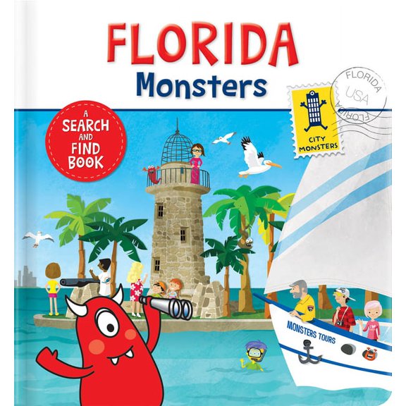 Florida Monsters: A Search and Find Book, (Board Book)