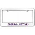 thumbnail image 1 of Florida Native, State Pride License Plate Tag Frame, Multiple Colors, 1 of 1