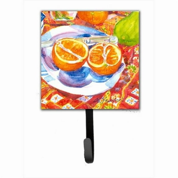Florida Oranges Sliced For Breakfast Leash Holder Or Key Hook