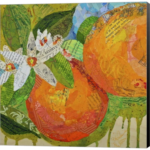Florida Oranges by Elizabeth St. Hilaire, Canvas Wall Art, 12W x 12H