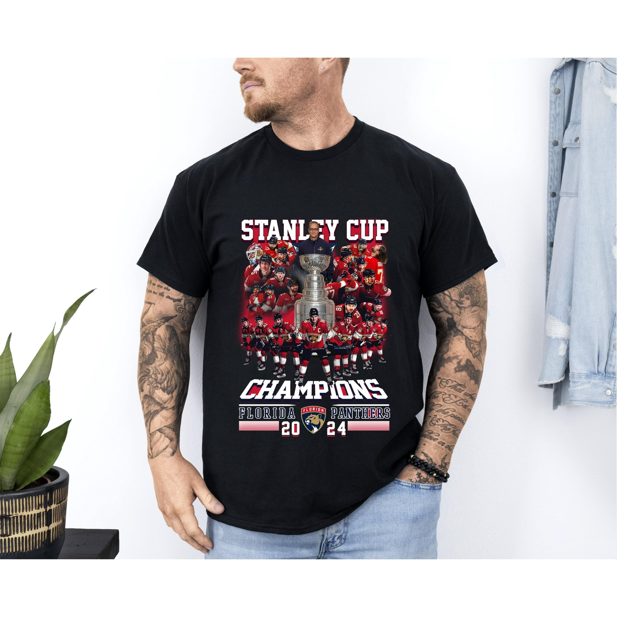 Florida Panther Champions Stanley Cup 2024 Title The Keeper Shirt