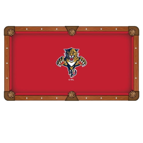 Florida Panthers Pool Table Cloth (Large: 9 ft.)